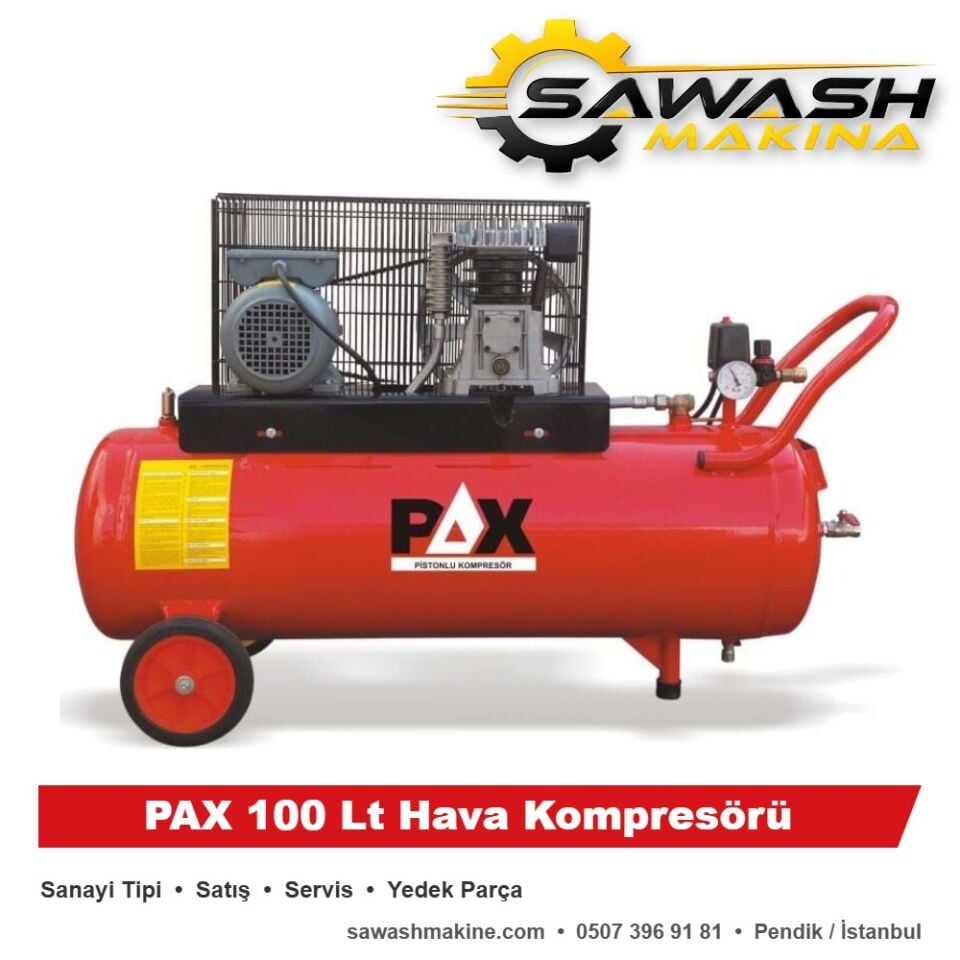 PAX 100 Lt Hava Kompresörü