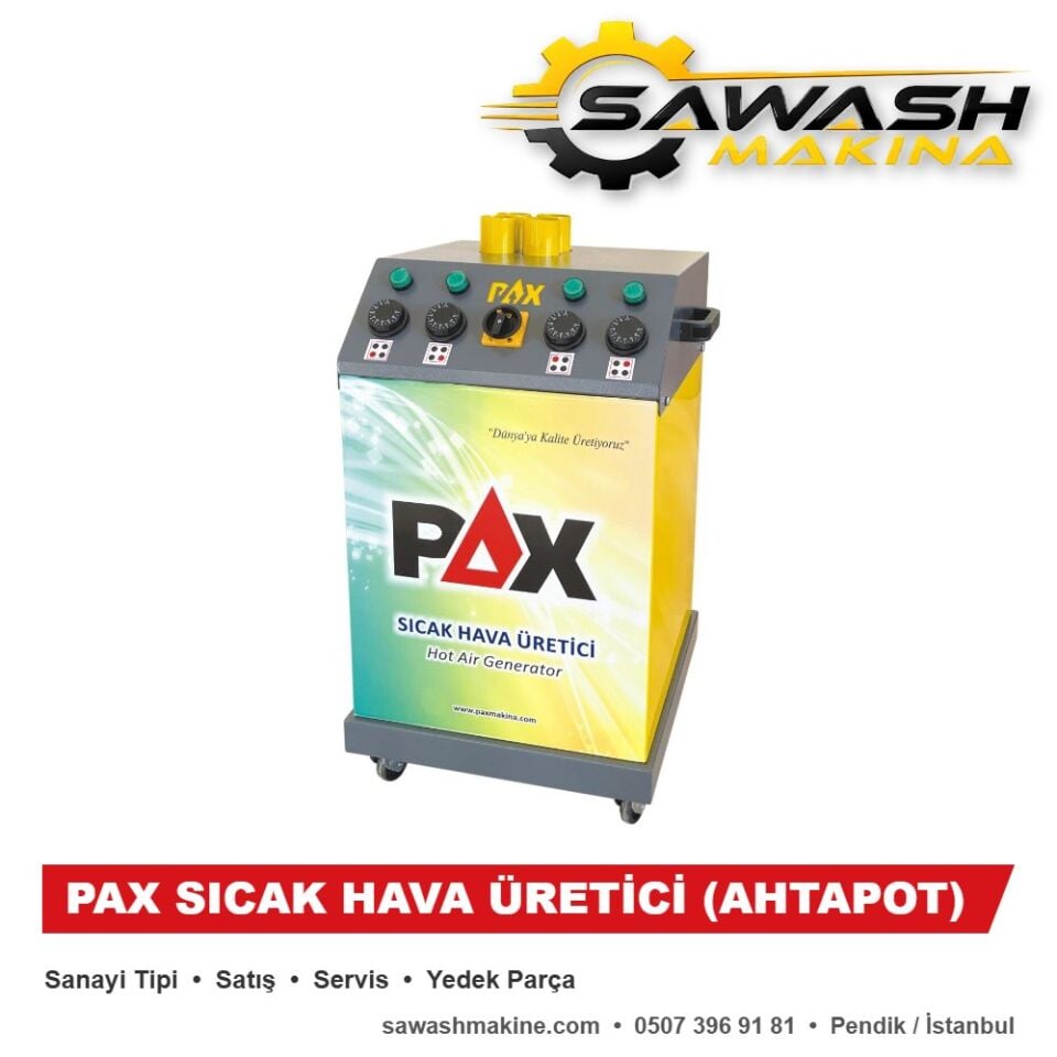 PAX Sıcak Hava Üretici (Ahtapot)