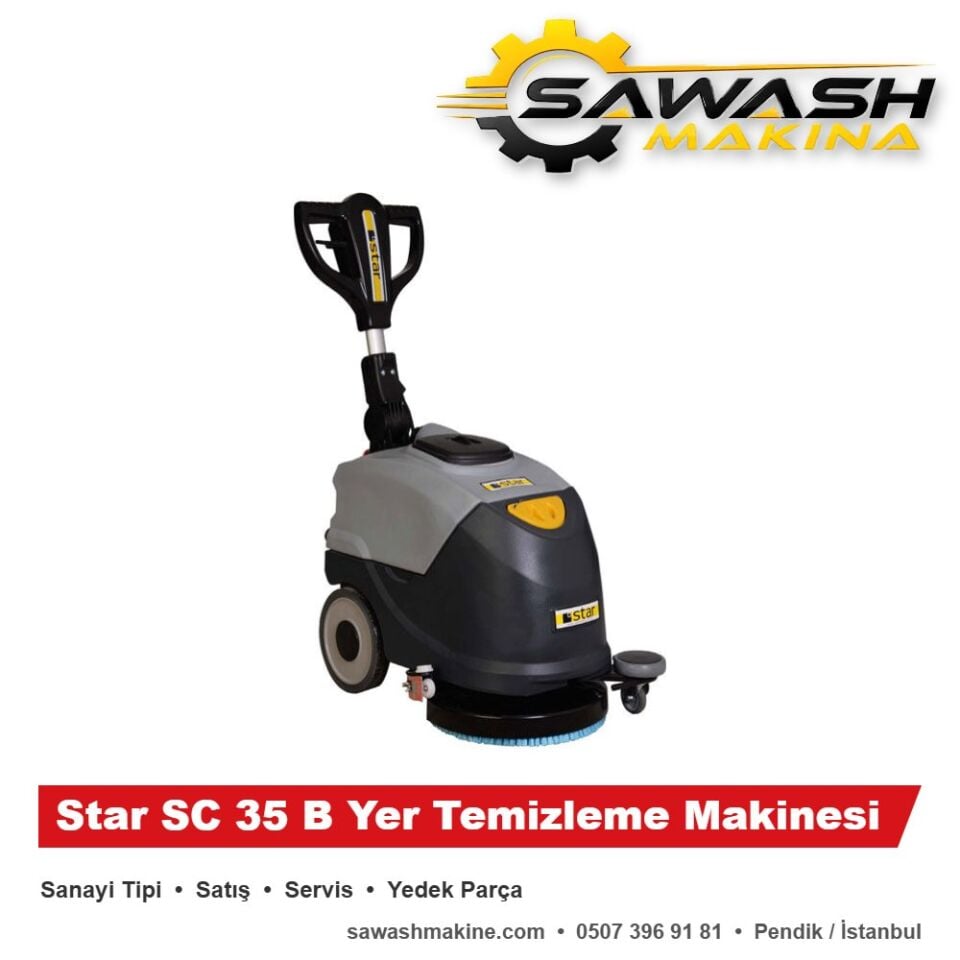 Star SC 35 B Yer Temizleme Makinesi