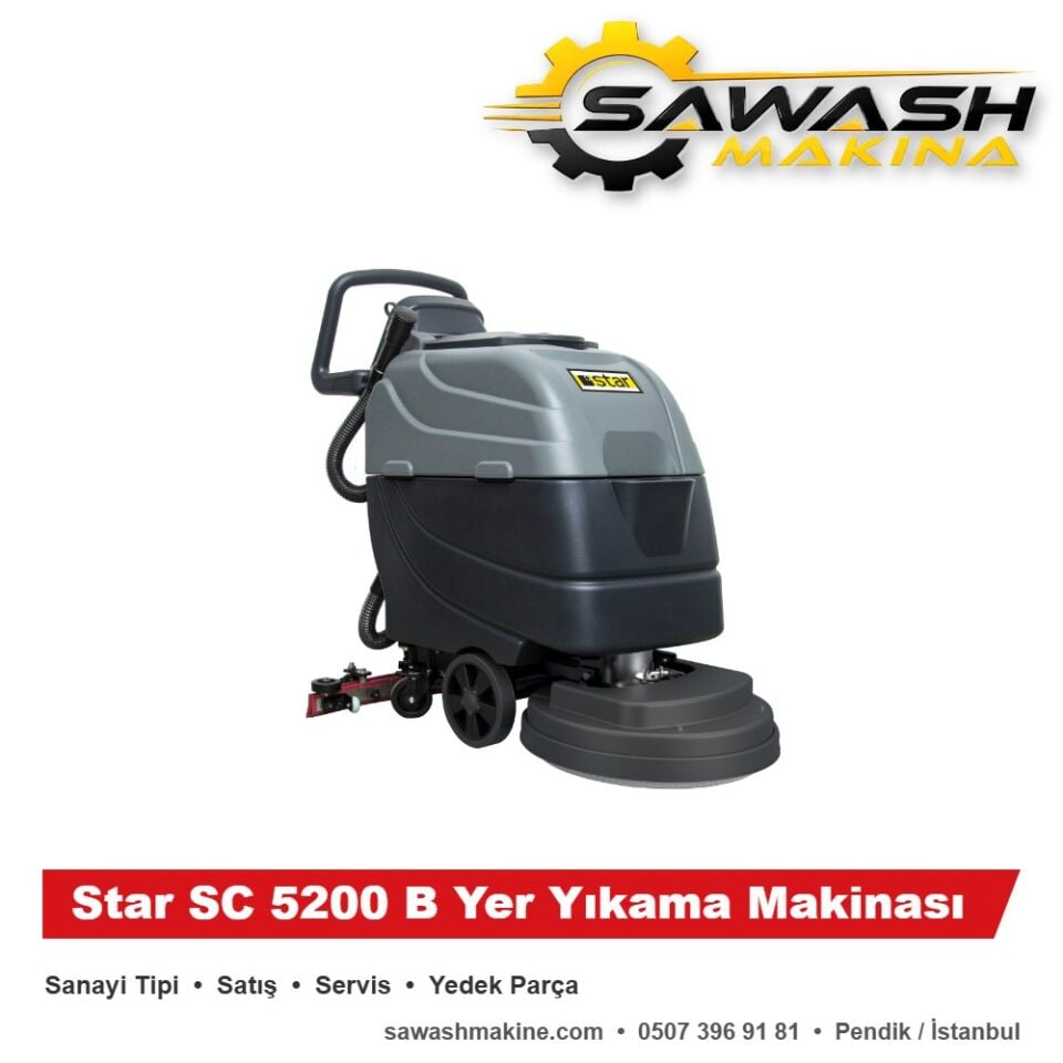 Star SC 5200 B Yer Yıkama Makinesi
