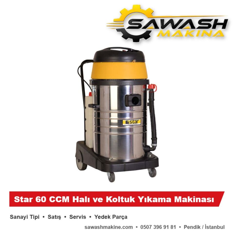 Star 60 CCM Halı ve Koltuk Yıkama Makinesi
