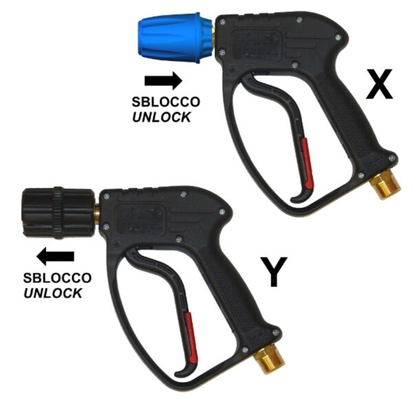 PA RL 30 A M22 gun +ARS25- B-Kw ball quick coupling Yüksek Basınç Yıkama Tabancası