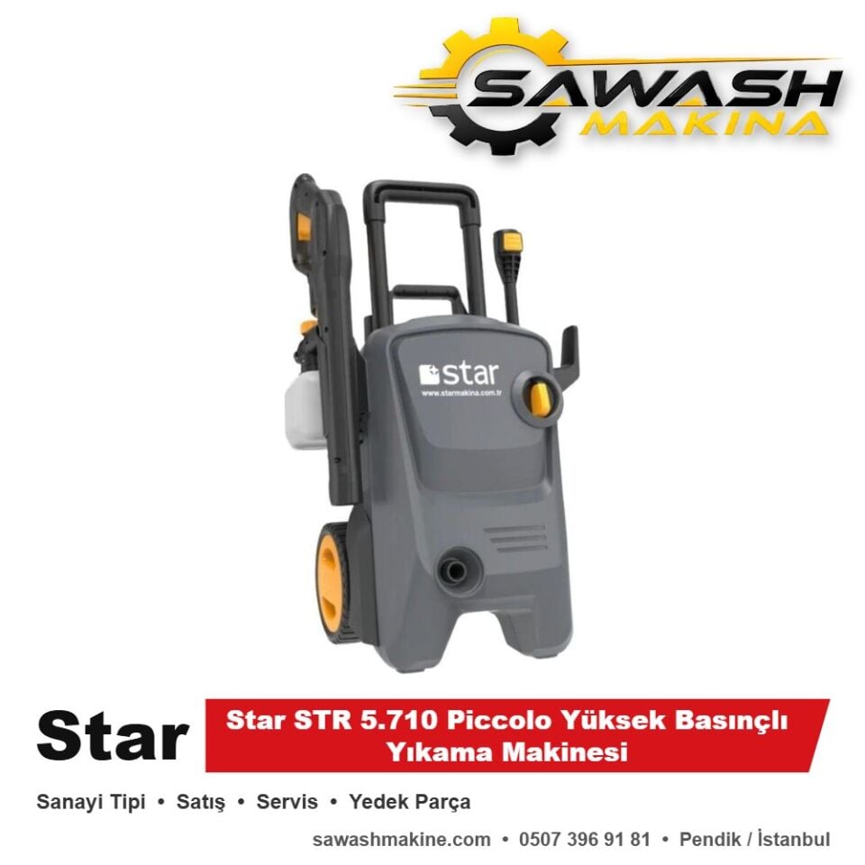 Star STR 5.710 Piccolo Yüksek Basınçlı Yıkama Makinesi