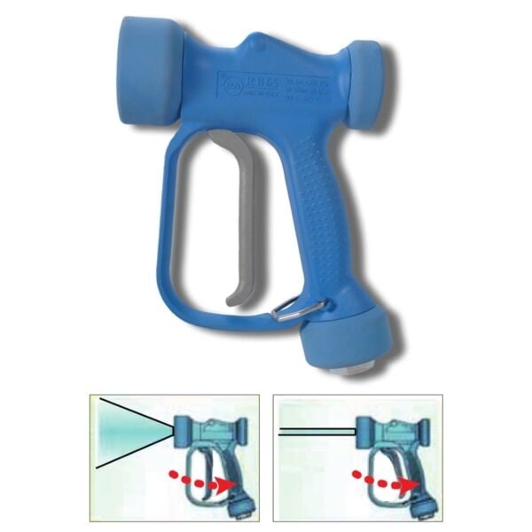 PA RB 65 - Aisi 316 adjustable spray pattern Yüksek Basınç Yıkama Tabancası