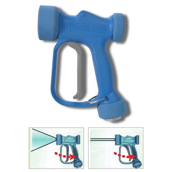 PA RB 65 - Aisi 316 adjustable spray pattern Yüksek Basınç Yıkama Tabancası