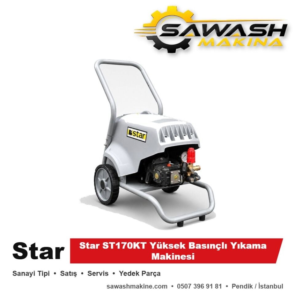 Star ST170KT Yüksek Basınçlı Yıkama Makinesi