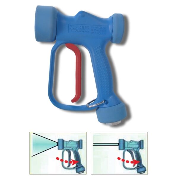 PA RB 65 - adjustable spray pattern- 100 l/min Yüksek Basınç Yıkama Tabancası