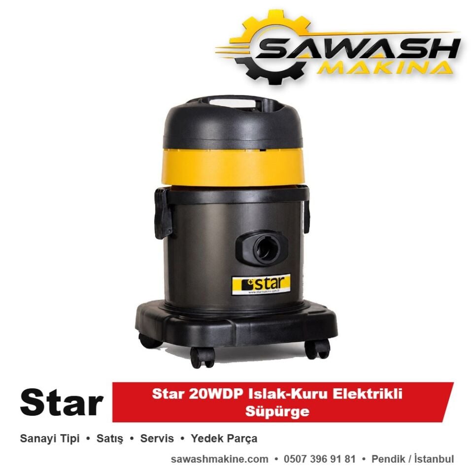 Star 20WDP Islak-Kuru Elektrikli Süpürge