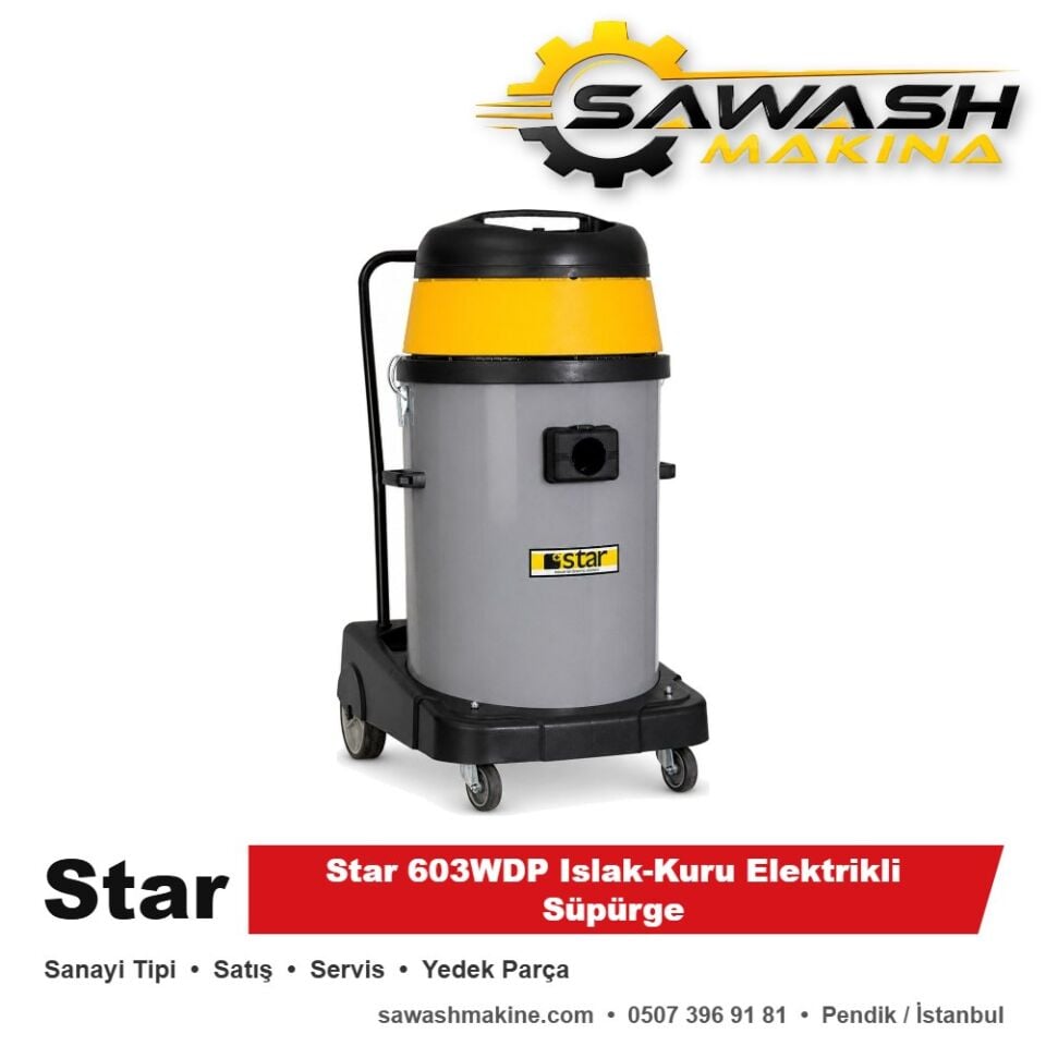 Star 603WDP Islak-Kuru Elektrikli Süpürge