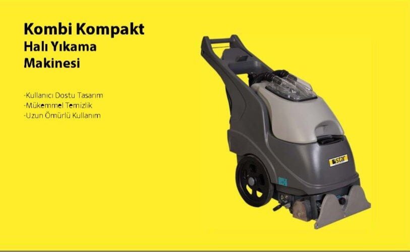 Star Kombi Kompakt Halı Yıkama Makinesi