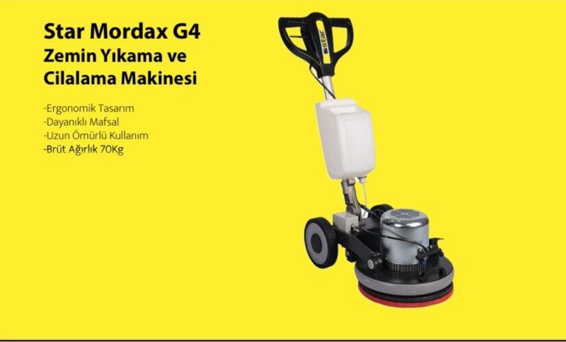 Star Mordax G4 Zemin Yıkama ve Cilalama Makinesi