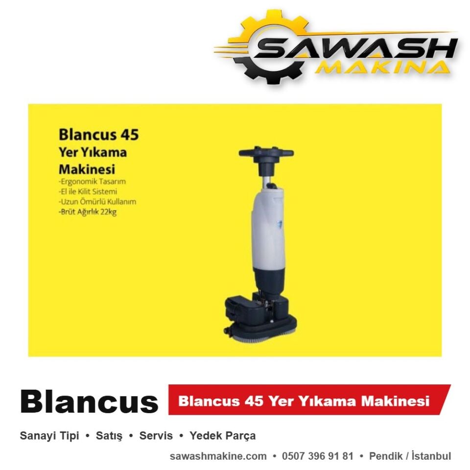 Blancus 45 Yer Yıkama Makinesi