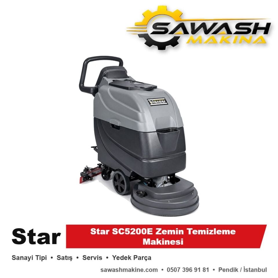Star SC5200E Zemin Temizleme Makinesi