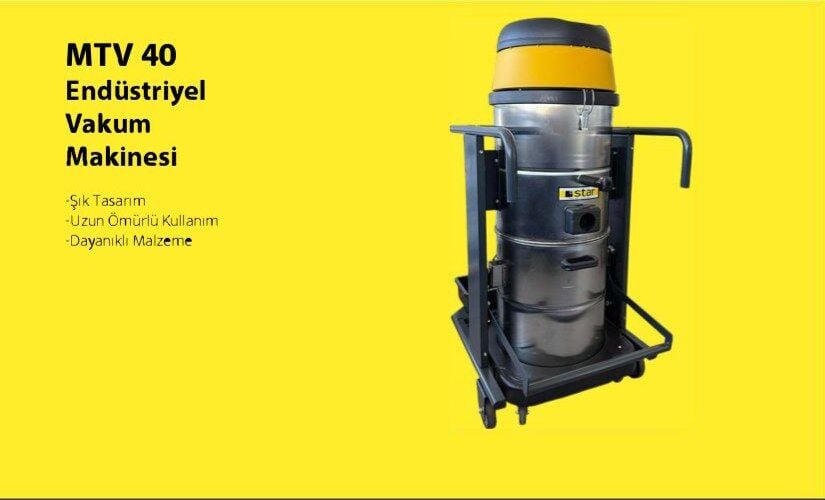 Star MTV 40 Endüstriyel Vakum Makinesi