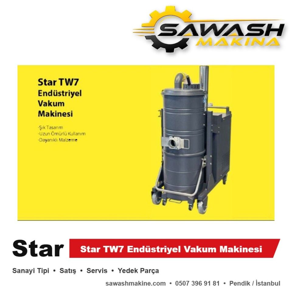 Star TW7 Endüstriyel Vakum Makinesi