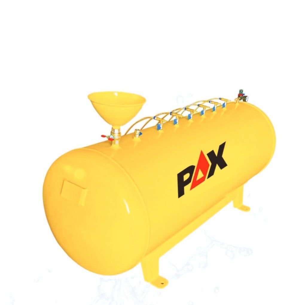 PAX K-500 Yatay Köpük ve Sıvı Püskürtme Tankı 500 Lt 4 Çıkışlı
