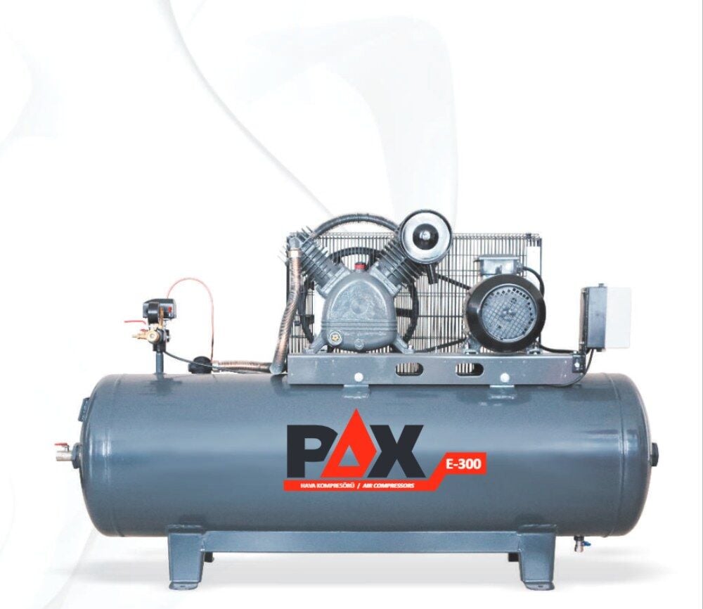 PAX PX E-300.5.5 T 300 Lt Pistonlu Hava Kompresörü 5,5 HP EKO Trifaz