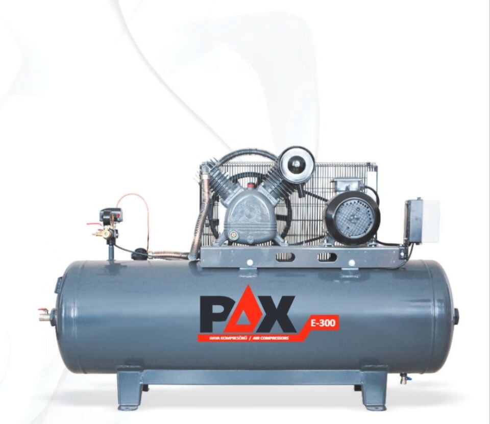 PAX PX E-300.5.5 T 300 Lt Pistonlu Hava Kompresörü 5,5 HP EKO Trifaz
