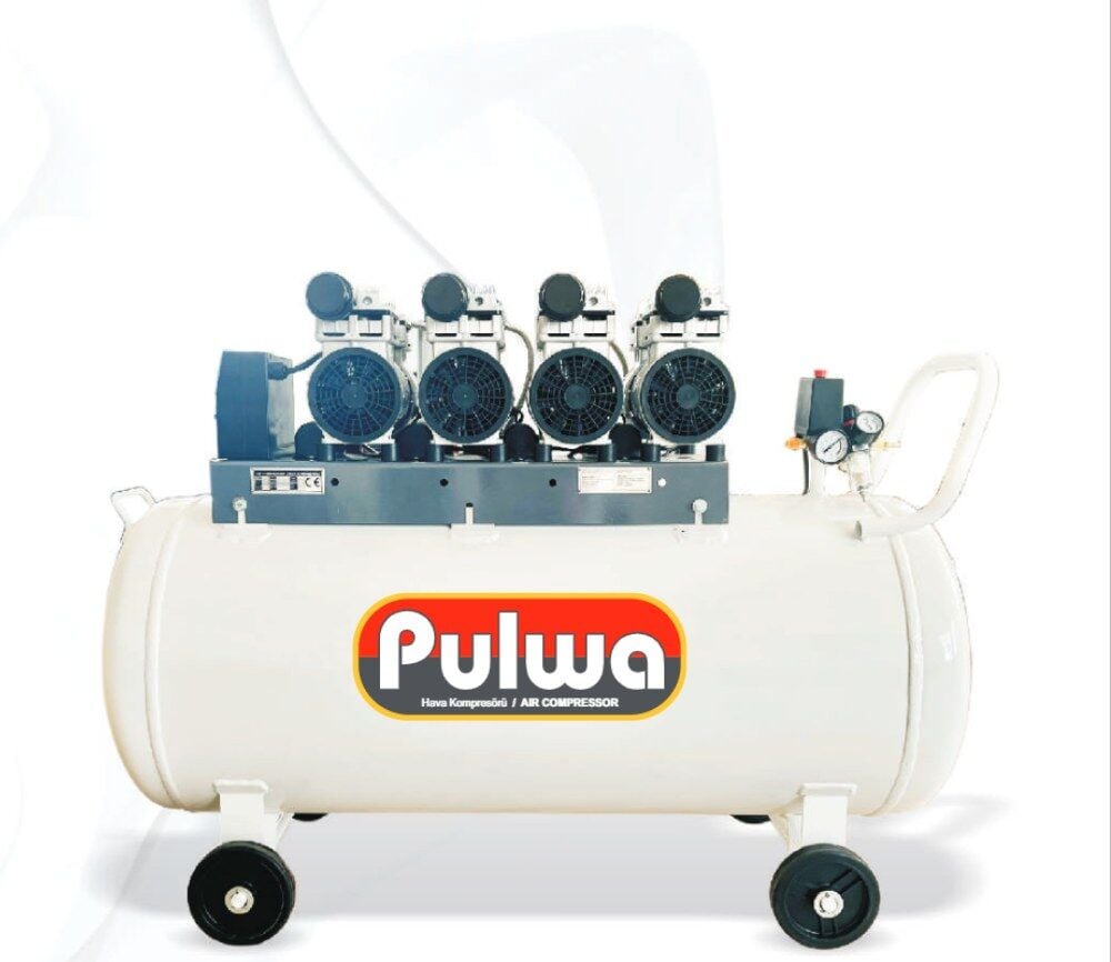 PAX PYCU-3000 200 Lt Yağsız Sessiz Hava Kompresörü 4 HP
