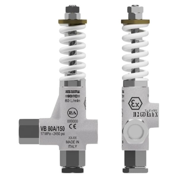 PA VB 80 - Aisi 303 Atex Bypass Valfi