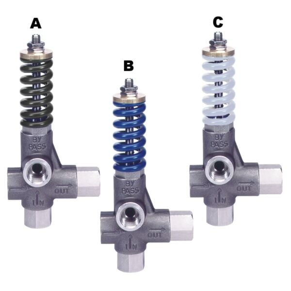 PA VB 80/150 - 280 - 400 - Aisi 303 -Viton O-rings Bypass Valfi