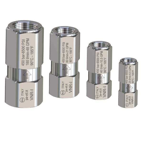 PA VNR - I Stainless steel check valve Akış Regülatör Valfi