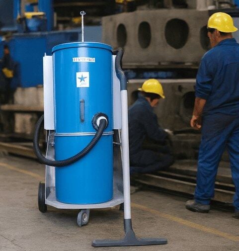 Cleanvac AS 1100 Asenkron Motorlu Endüstriyel Vakum Makinesi