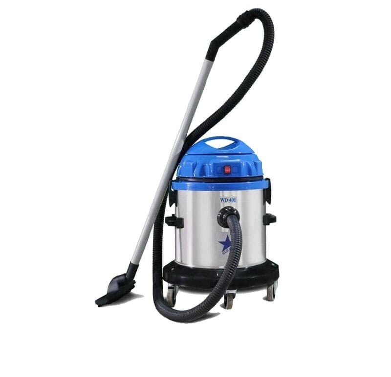 Cleanvac WD 401 Tek Motorlu Islak Kuru Sanayi Tipi Süpürge
