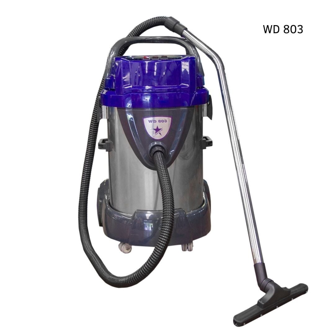 Cleanvac WD 803 Üç Motorlu Islak Kuru Sanayi Tipi Süpürge