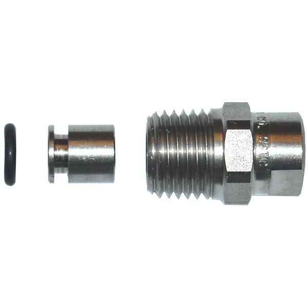 PA TS12 - 0° Tungsten Carbide Nozzle and (conv.+o-ring) Kumlama / Kanal Açma Nozulu