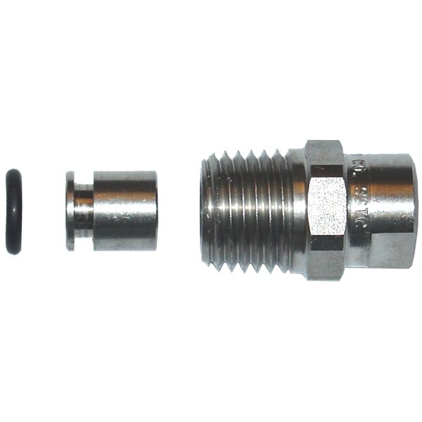 PA TS12 - 0° Tungsten Carbide Nozzle and (conv.+o-ring) Kumlama / Kanal Açma Nozulu