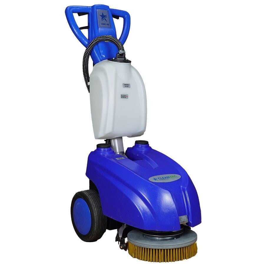 Cleanvac ESC 42 Elektrikli Dar Alan Zemin Temizleme Makinesi
