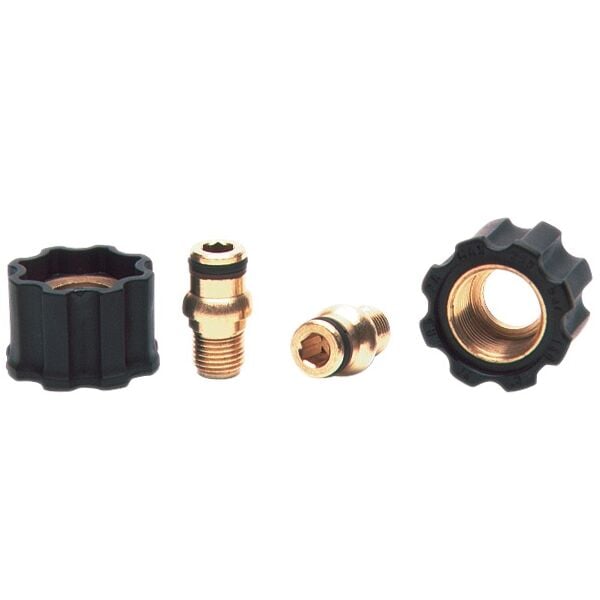 PA AR1 - ''B'' Coupler M22 2 pcs. rotating pin - Bsp Vidalı Hızlı Kaplin
