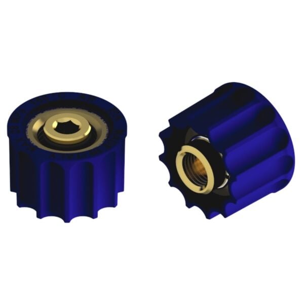 PA AR1 - ''B'' Coupler 1/2 Bsp F 2 pcs. -Bsp Vidalı Hızlı Kaplin