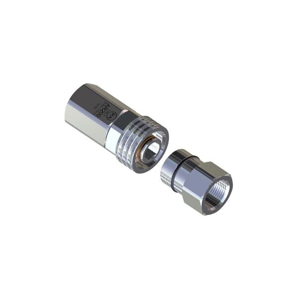 PA AR200- Coupler 350 bar M30 - 2 O-rings - Bsp Vidalı Hızlı Kaplin