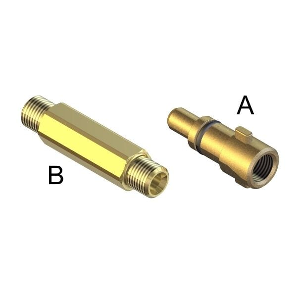 PA Bayonet coupling - 14 mm Vidalı Hızlı Kaplin