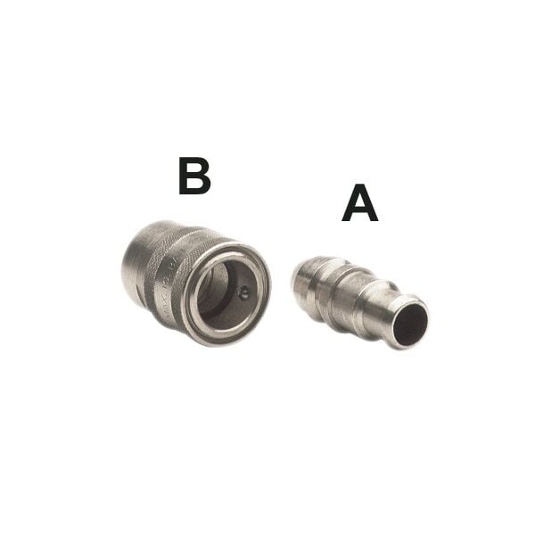 PA Ball quick coupling for water suction Ø22 mm Alçak Basınç Hızlı Kaplin