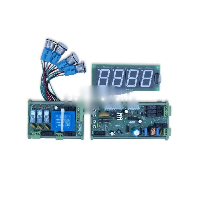 MERKEZİ SİSTEM ÜÇLÜ ELEKTRONİK KART (M.PARA) (MER3-38 MP/TR)