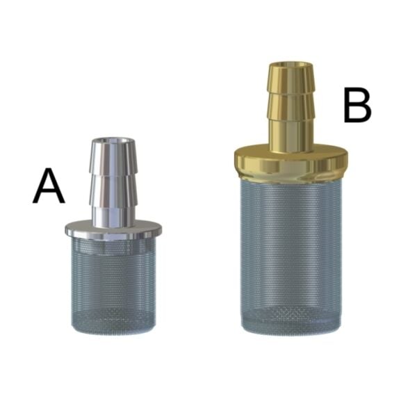 PA Chemical Strainer with Stainless Steel Net Kimyasal Emiş Filtresi