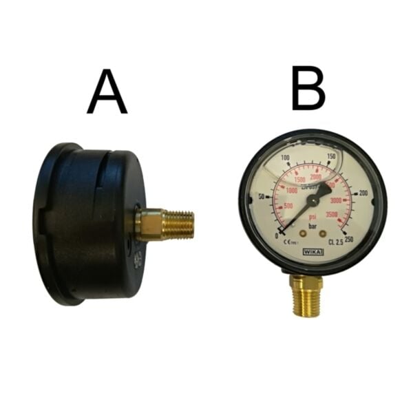 PA Pressure gauge - ND 63 Yıkama Makinesi Aksesuarı