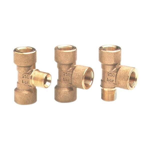 PA Brass T-fittings Yıkama Makinesi Aksesuarı