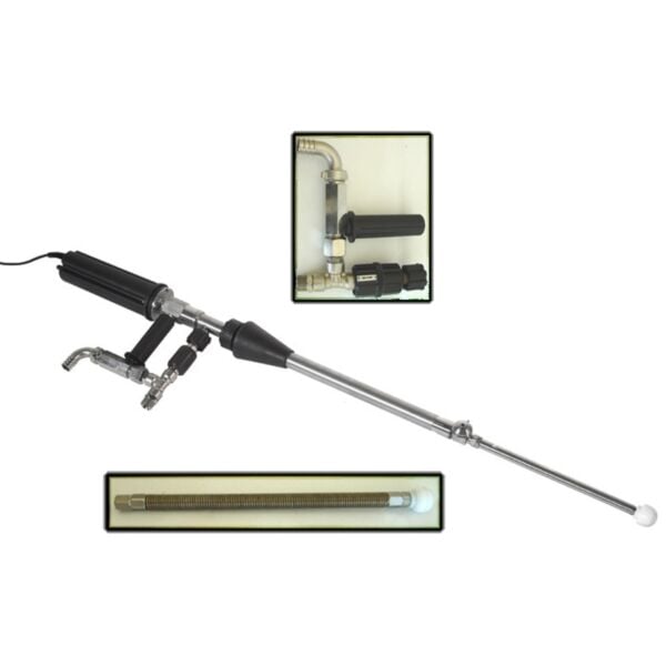 PA M25E - Electric-driven Barrel Cleaner + Fluid Suction Tank Yıkama / Özel Nozul