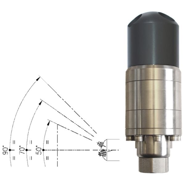 PA A43 FR 2- Self-prop.Front Cleaner - 3 Nozzles - different spray angles Tank Yıkama / Özel Nozul