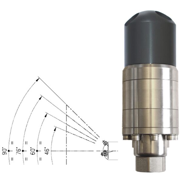 PA A44 FR 2- Self-prop.Front Cleaner - 4 Nozzles - different spray angles Tank Yıkama / Özel Nozul