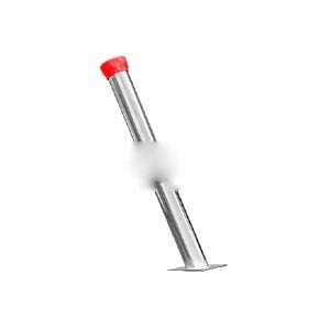 CHROME GUN HOLDER RED
