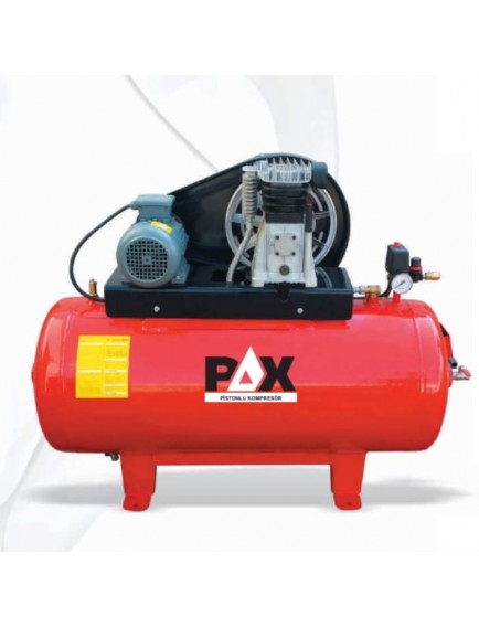 PAX 200 Litre Hava Kompresörü  3 HP 8 Bar