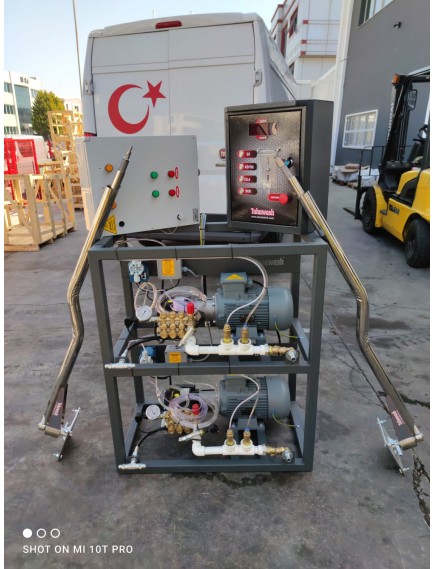 Self servis oto yıkama  makineleri Merkezi sistem